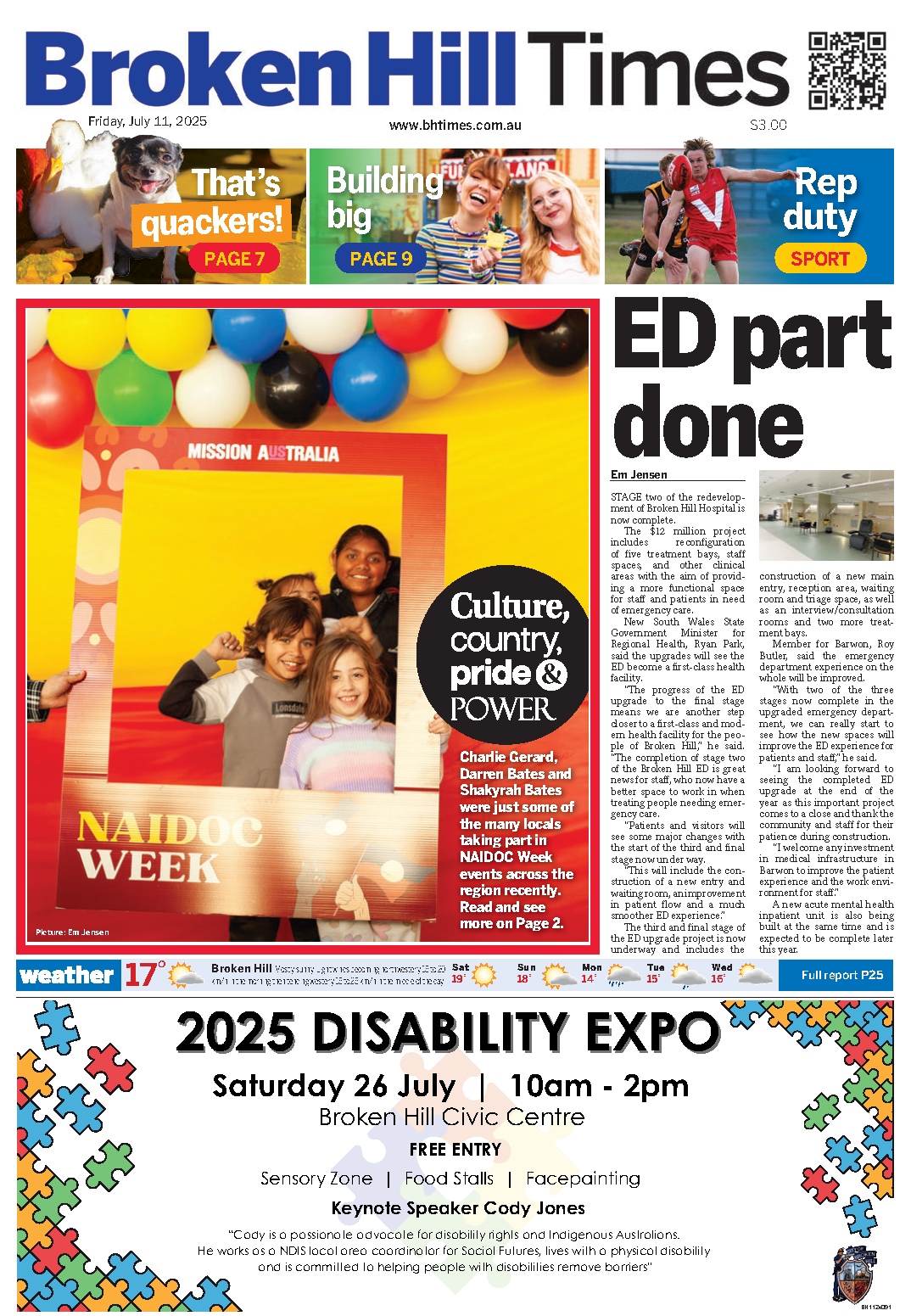 Broken Hill Times – July 11th 2025